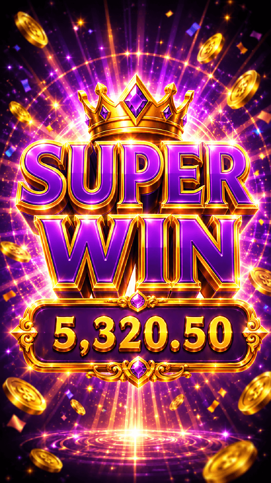 Crazy Slots Super Win feature screenshot
